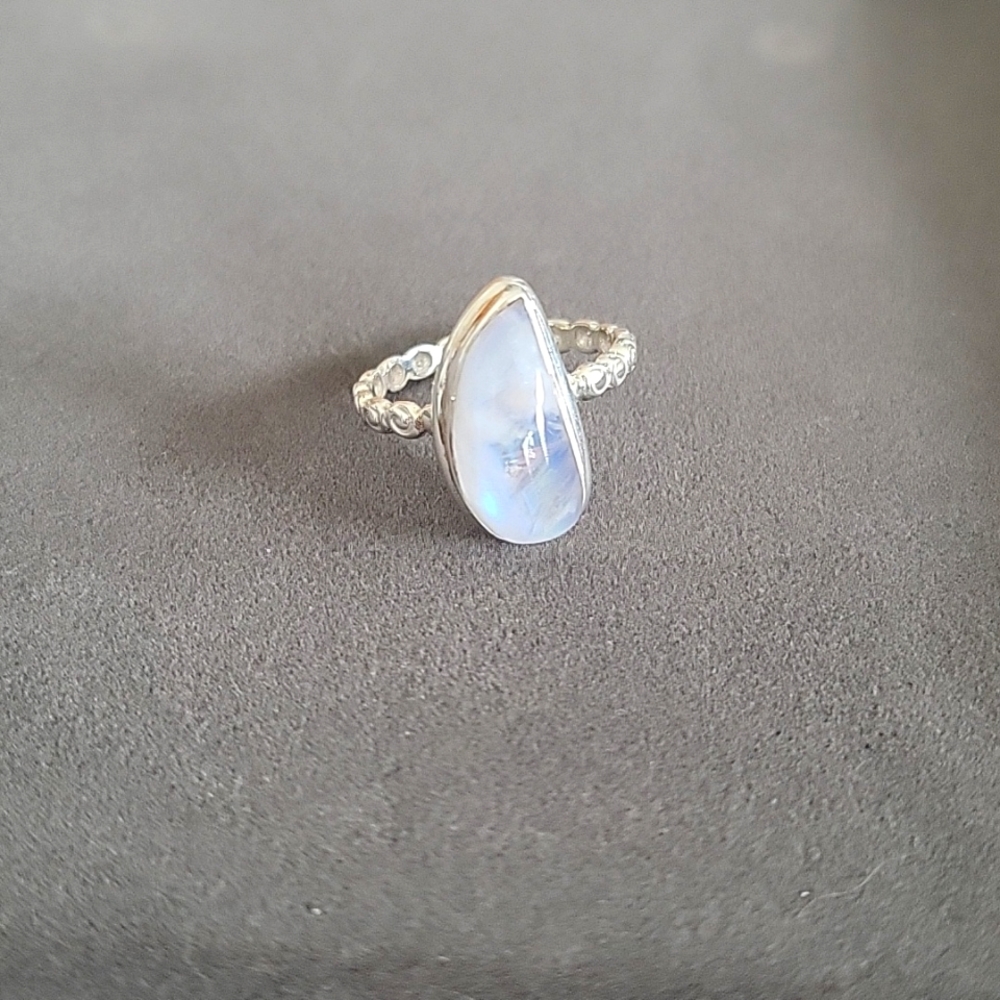 Moonstone Sterling Silver Ring